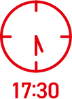 17時30分
