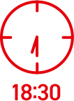18時30分